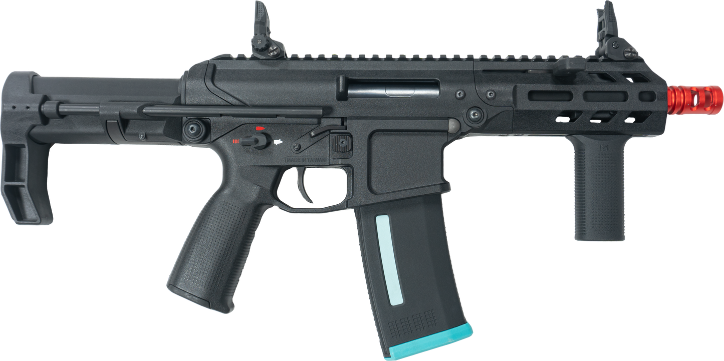 KWA Original "EVE-4" Airsoft AEG Rifle w/ Adjustable FPS AEG 2.5 Gearbox (Color: Black)