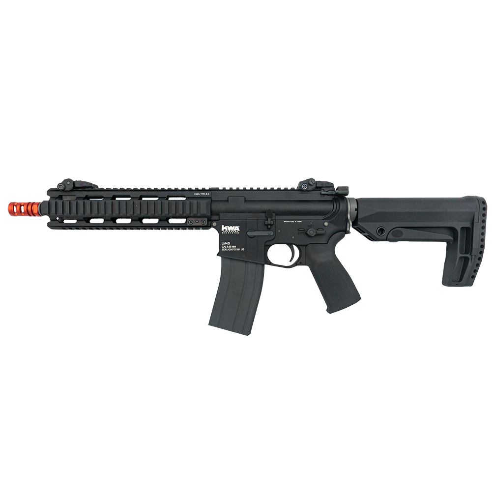 KWA Full Metal LM4D Airsoft Gas Blowback Rifle (Model: 9.5" TPR RIS)