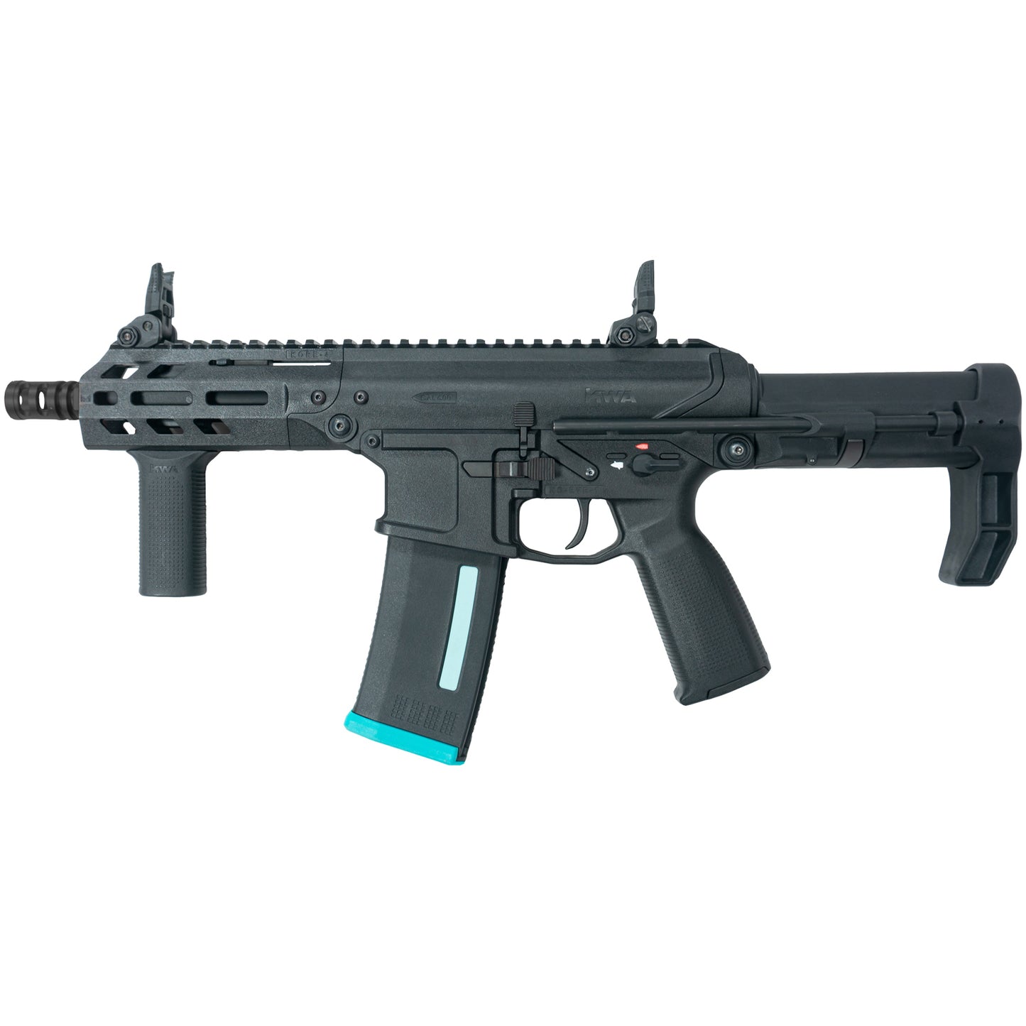 KWA Original "EVE-4" Airsoft AEG Rifle w/ Adjustable FPS AEG 2.5 Gearbox (Color: Black)