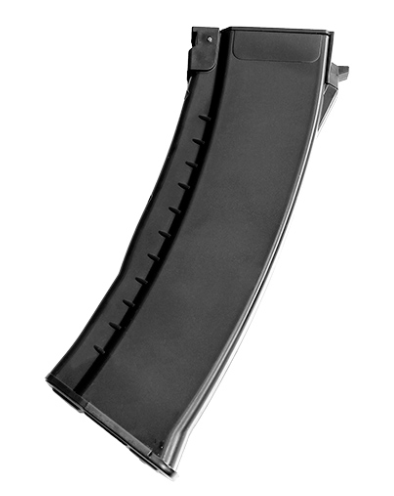 E&L Airsoft 120rd Mid-Cap Magazine for AK-74 Series Airsoft AEG Rifles (Color: Black Plum)